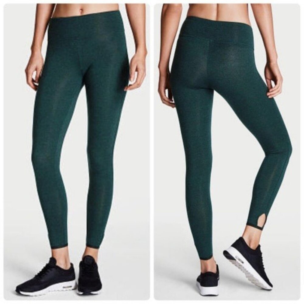 Victoria’s Secret VS Hunter Evergreen Cut Out Yoga Sport Leggings